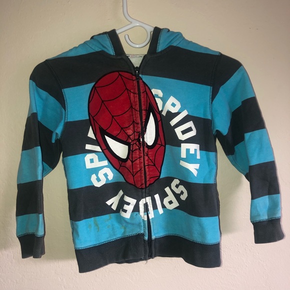 h&m spiderman jacket